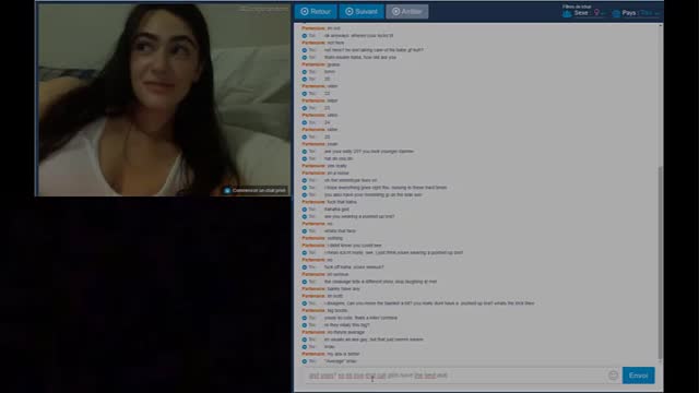 Black hair girl use dildo and cum