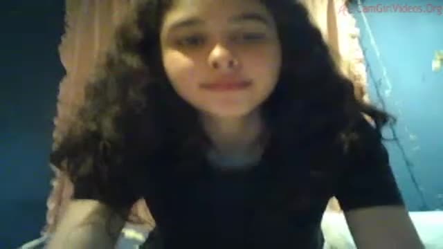 Shy teen show nipple